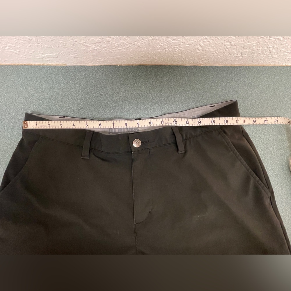 Adidas Flat Front Performance Short Men's Black 34 - Picture 5 of 7